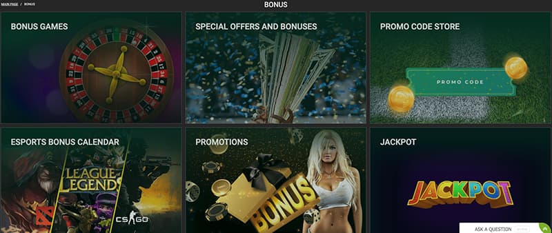 betwinner casino games screenshot