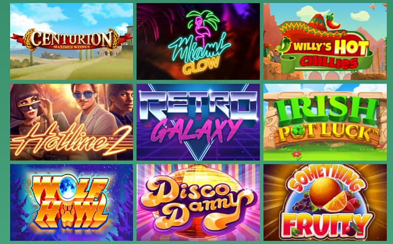 touch mobile casino games